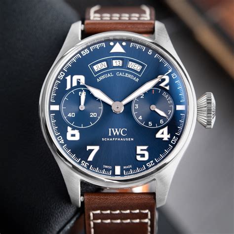 iwc annual calendar pilot|iwc 5002 big pilot.